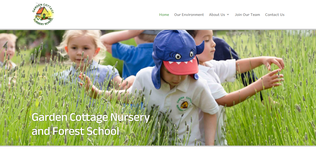 Garden Cottage Nursery website screenshot